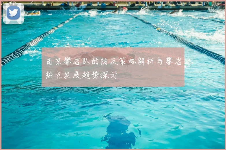 南京攀岩队的防反策略解析与攀岩热点发展趋势探讨