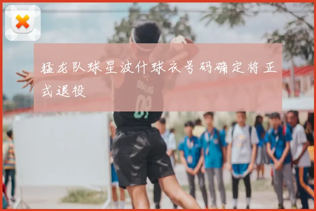 猛龙队球星波什球衣号码确定将正式退役